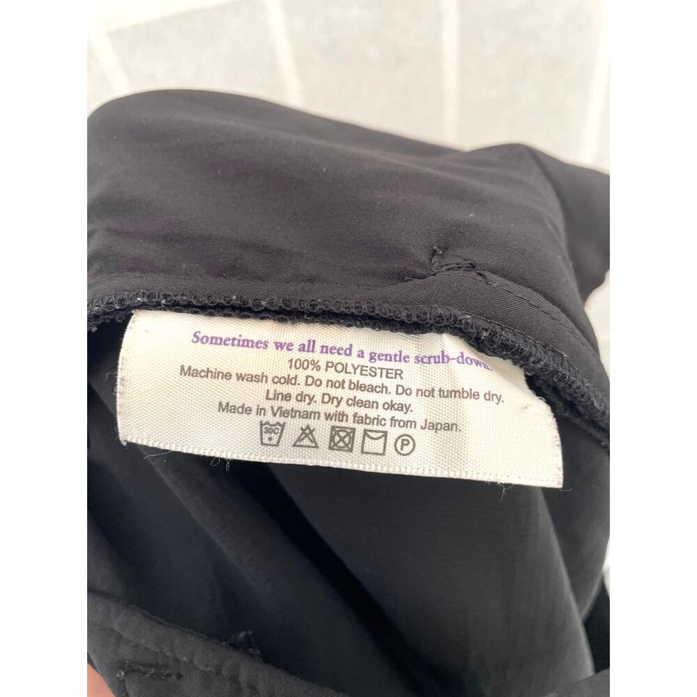 MM.LaFleur Cropped Dress Pants 1X Black Minimalist Career Capsule Quiet Luxury - Picture 5 of 6